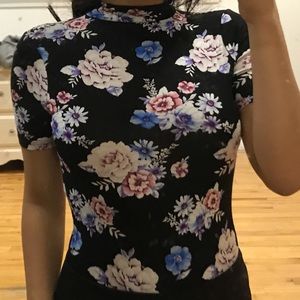 floral bodysuit